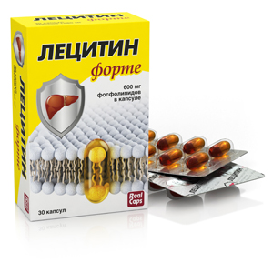 картинка Лецитин Форте №30 (Срок годности апрель 2026 г.) интернет магазина RealCaps